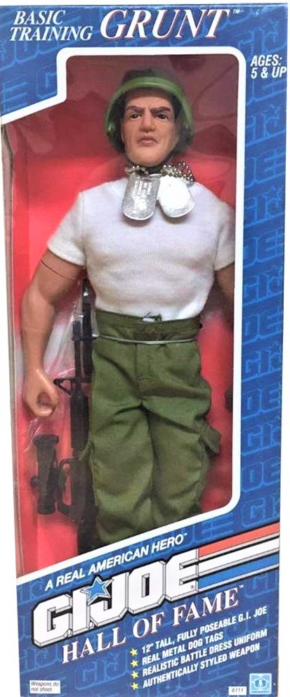 G.I. Joe Hall of Fame Basic Training Grunt 12 inch Action Figure