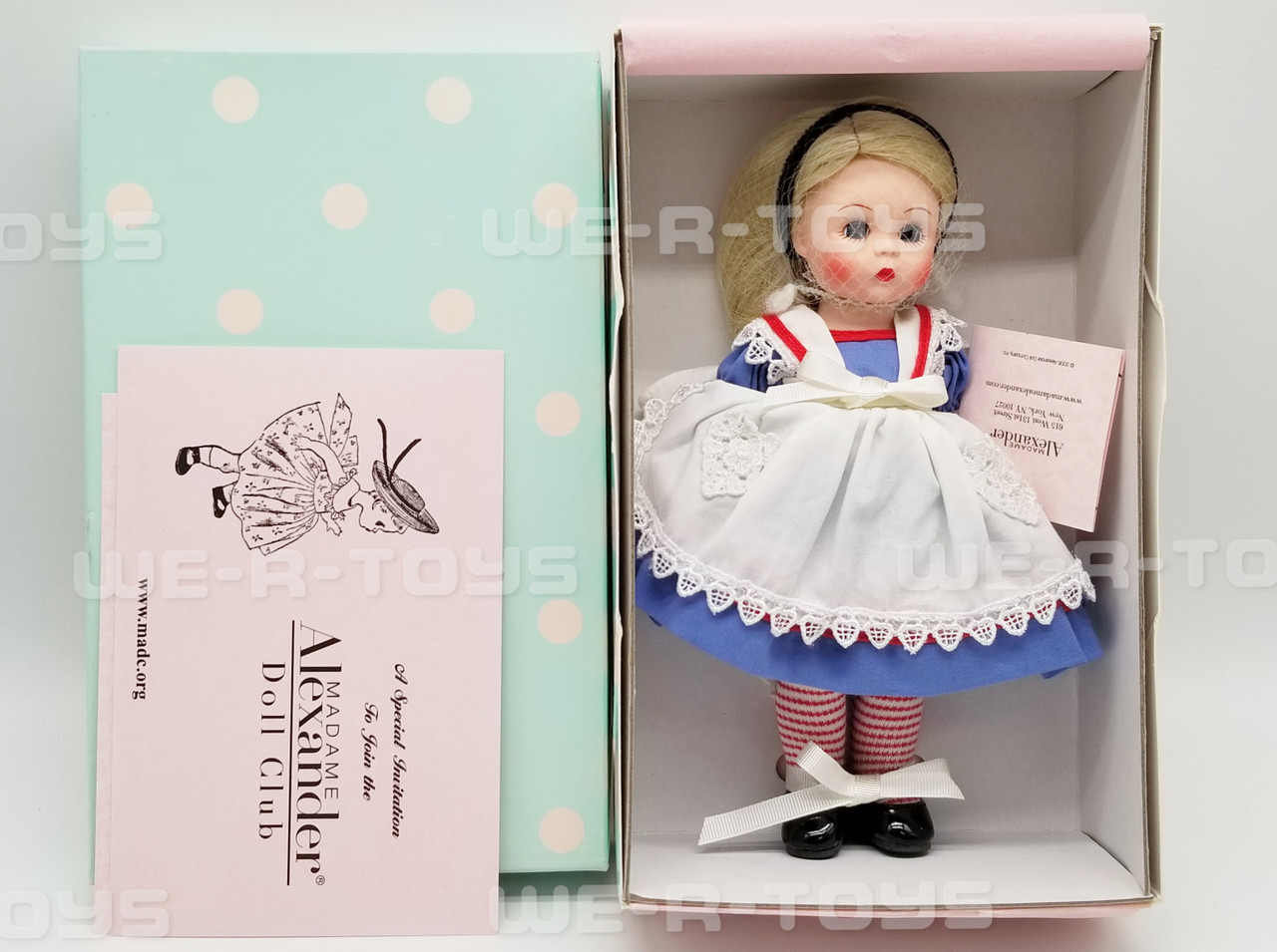 madame alexander alice in wonderland set