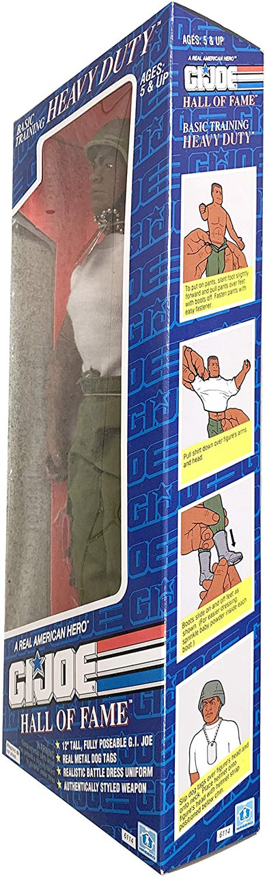 G.I. Joe Basic Training Heavy Duty フィギュア Amazon.com: 1992 G.I. Joe Basic Training Heavy Duty 12