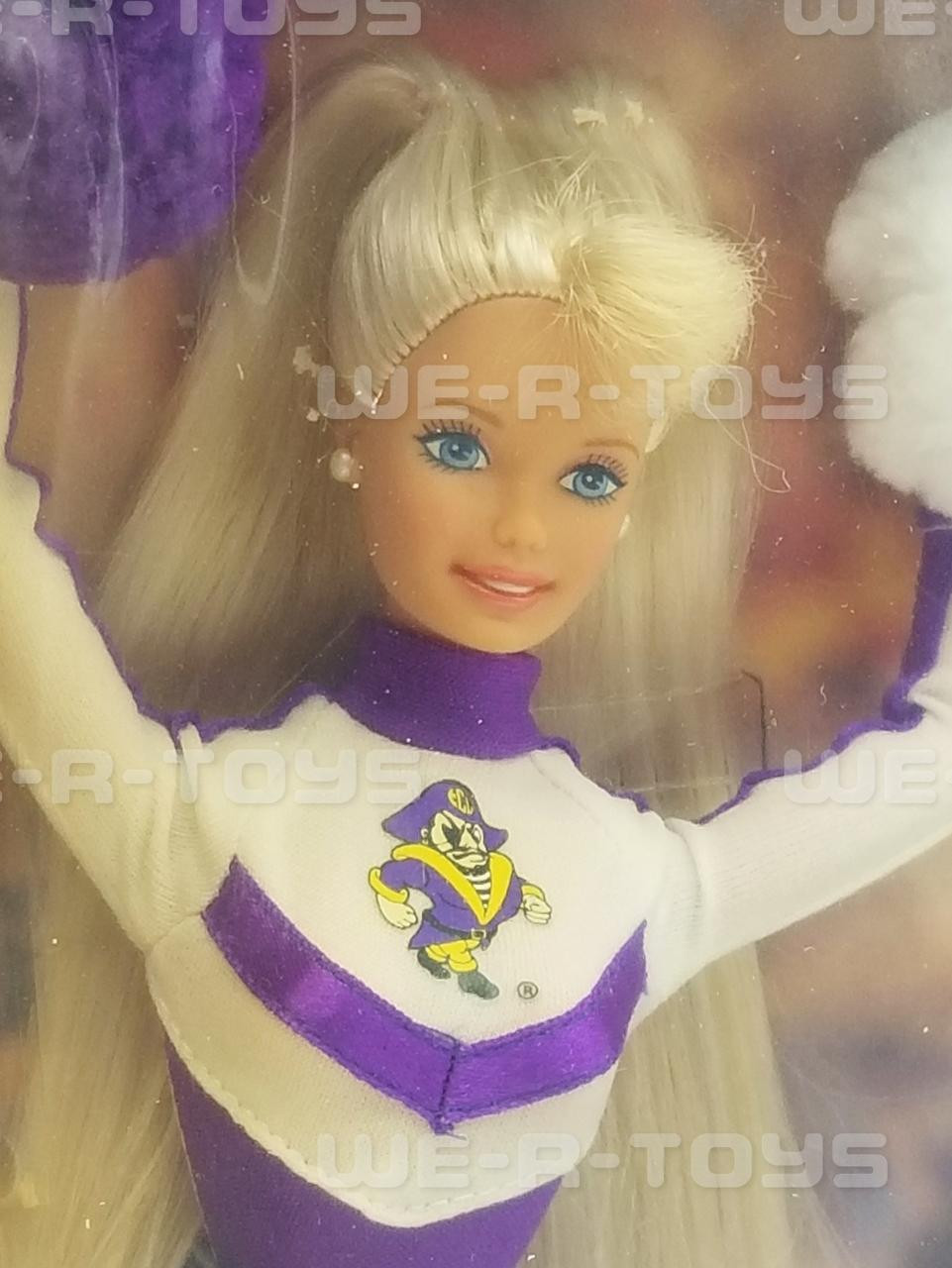 Barbie East Carolina University Cheerleader Doll 1996 Mattel No. 19155 NEW