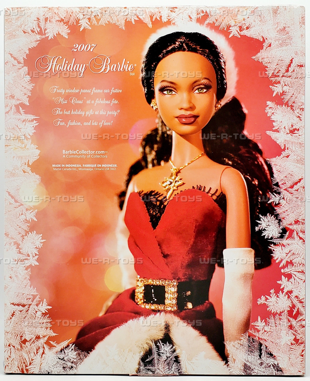 2007 Holiday Barbie Doll African American Special Edition