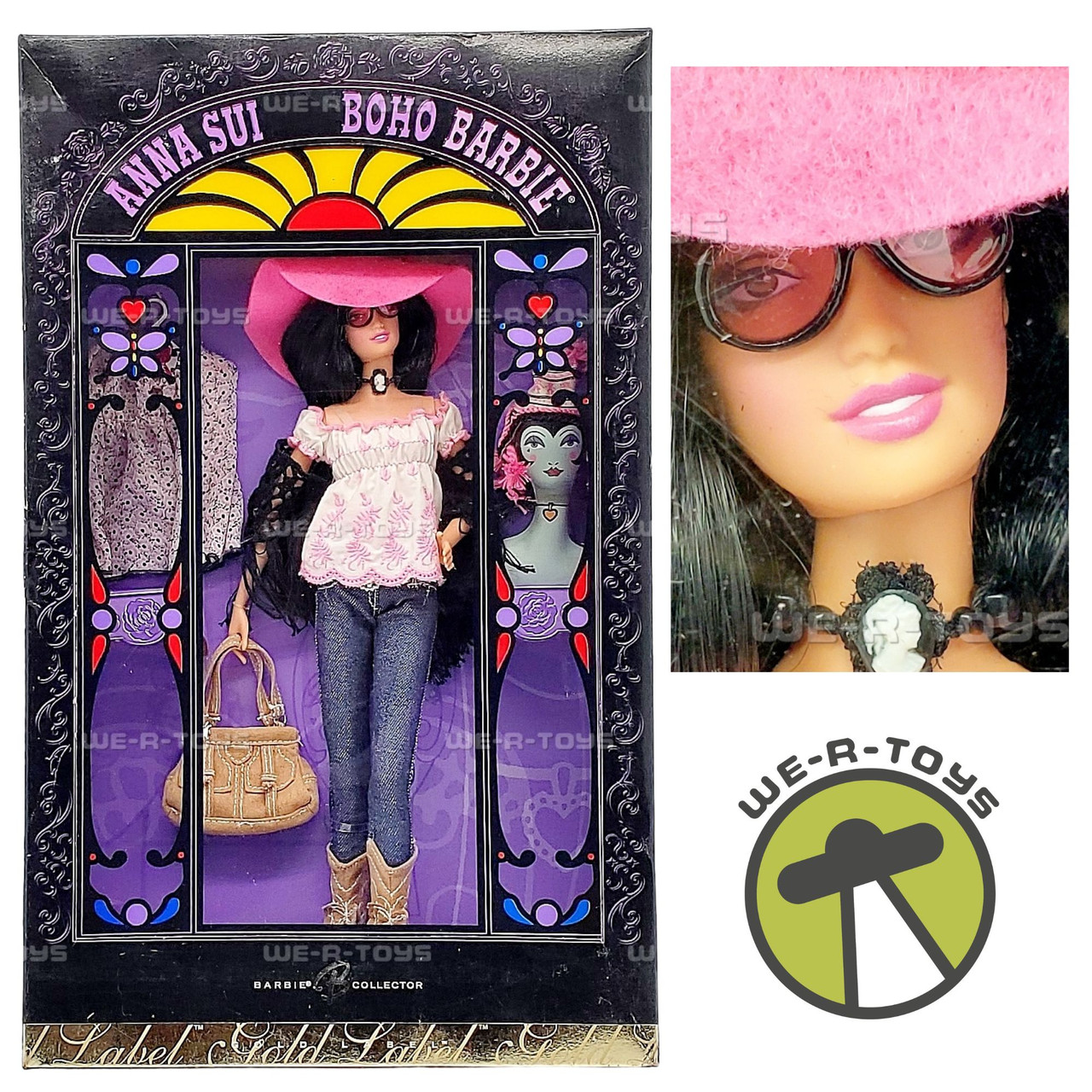 Barbie Anna Sui Boho Doll Gold Label Limited Edition 2006 Mattel 