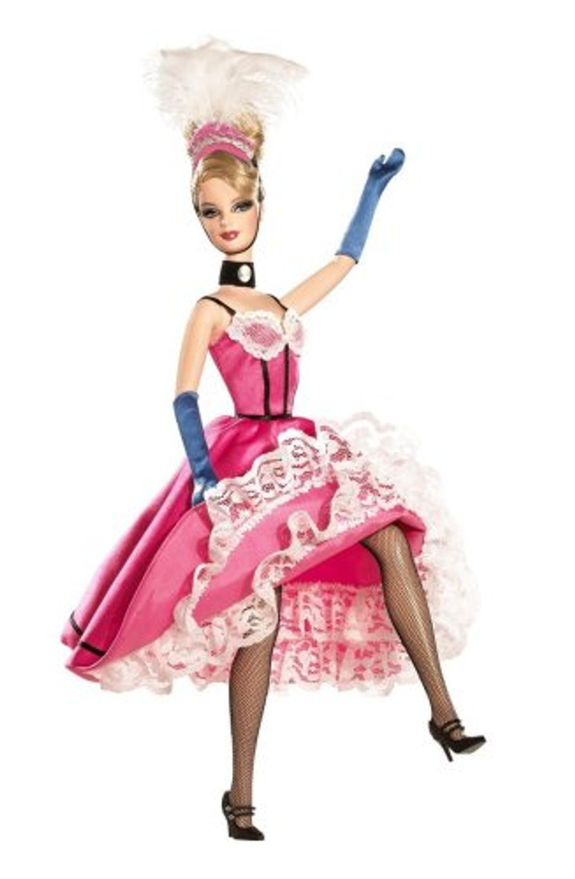Dolls Of The World France Barbie Doll N4972 Mattel 2008 Pink