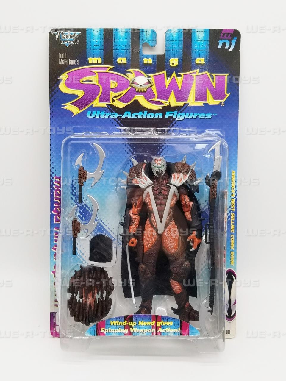 Spawn McFarlane Toys Manga Ninja Spawn Ultra-Action Figure Series