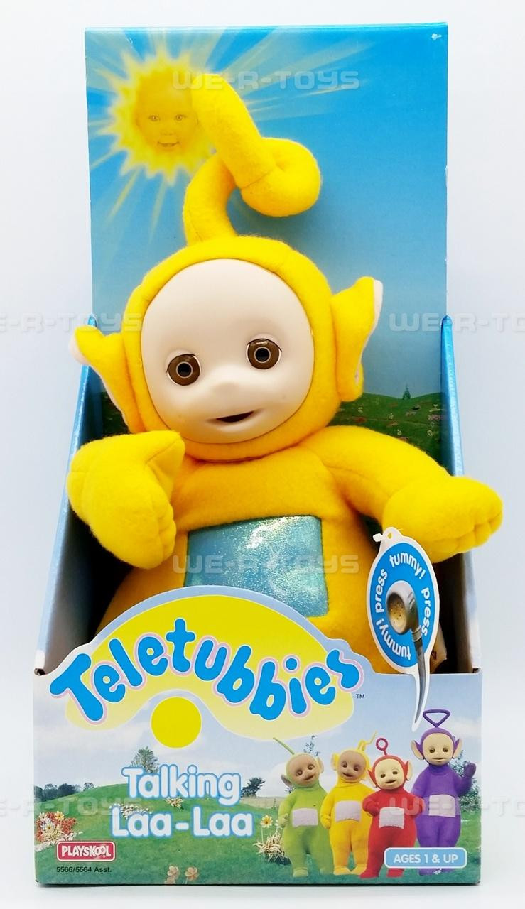 Teletubbies Talking Laa Laa Soft Toy Plush, 8