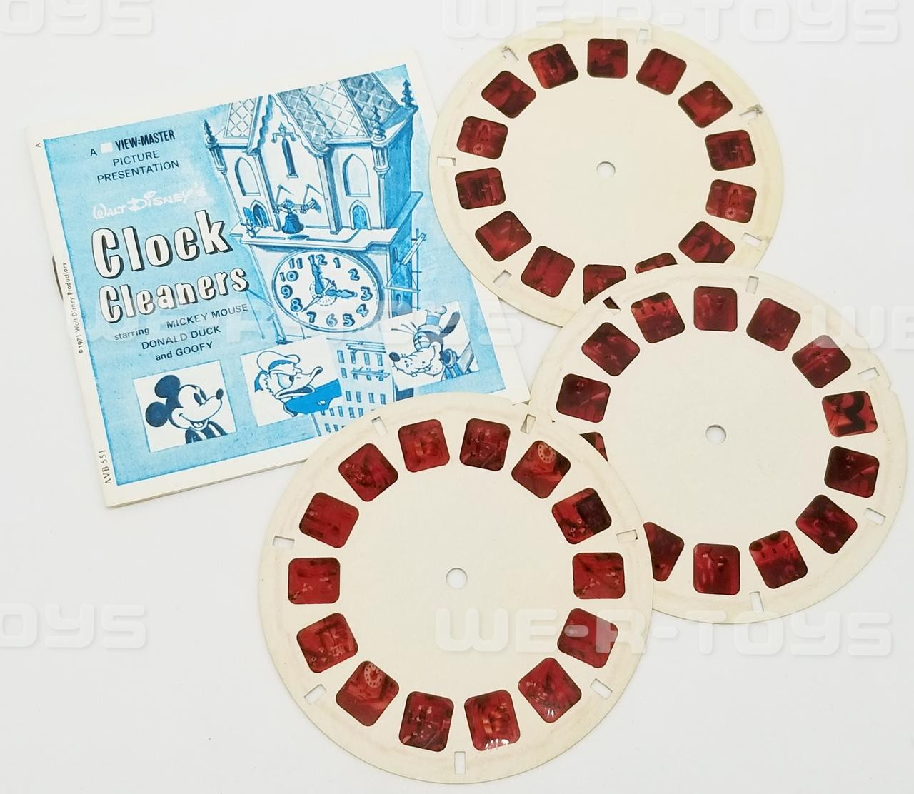 Walt Disney's Clock Cleaners View-Master Picture Presentation 1971 Picture  7 - We-R-Toys