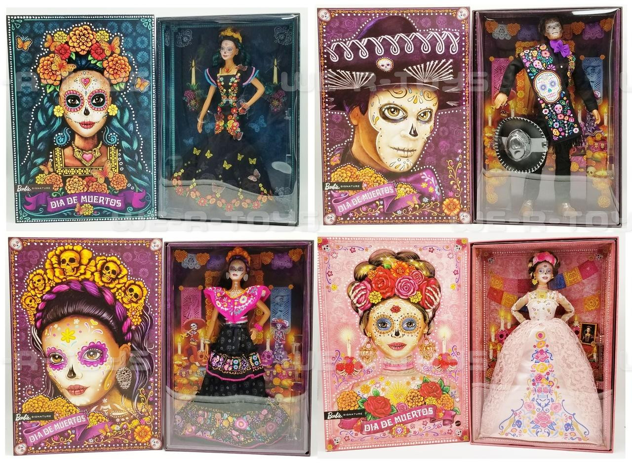 Barbie Signature Dia De Muertos Lot of Dolls Mattel Creations
