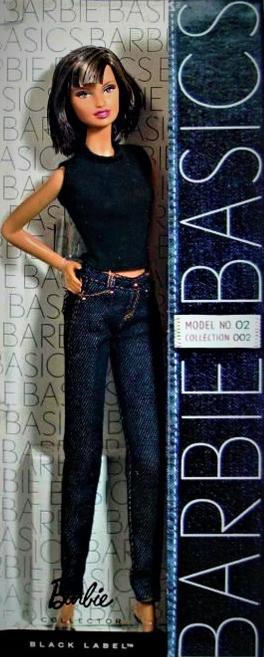 Barbie Basics Doll Model No. 02 Collection 002 Black Label 2010