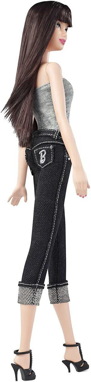 Barbie  BLACK LABEL ヒールセット Barbie in Black and White Striped Swimming Suite 3