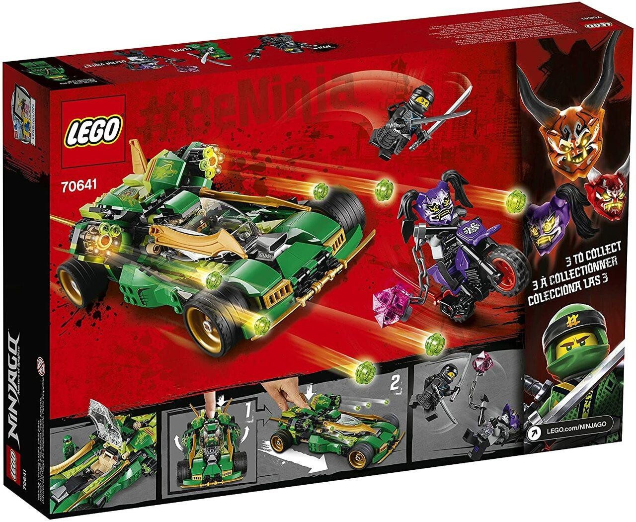 Lego Ninjago Ninja Nightcrawler Set 70641 - We-R-Toys