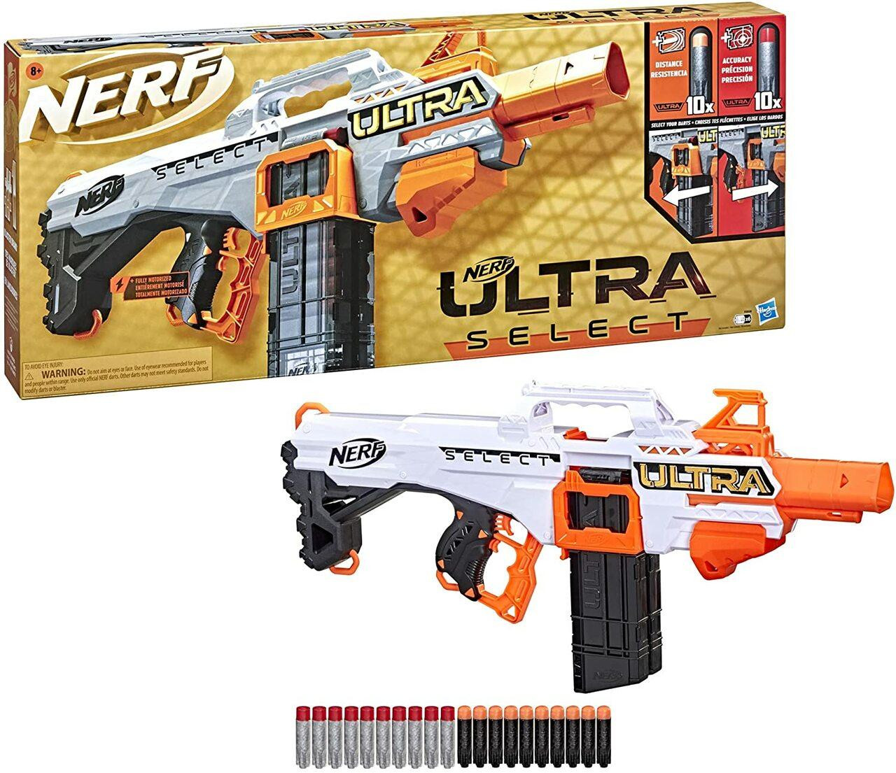  NERF Mega Motostryke Motorized 10-Dart Blaster - Includes 10  Official Mega Darts and 10-Dart Clip - for Kids, Teens, Adults : Toys &  Games