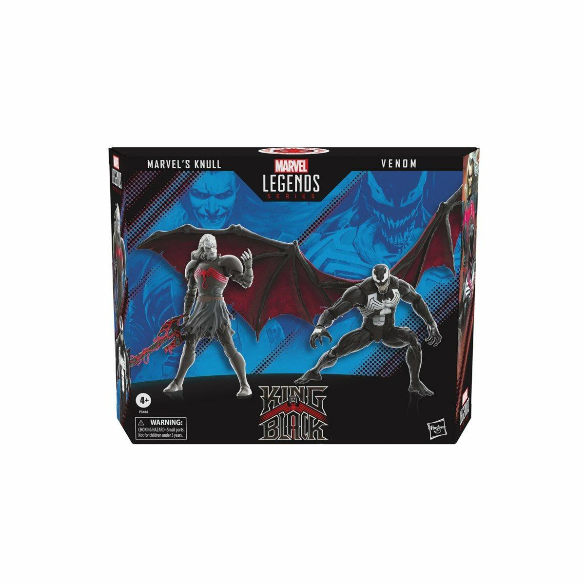 Spider-Man Marvel Legends King in Black Knull and Venom Figure 2