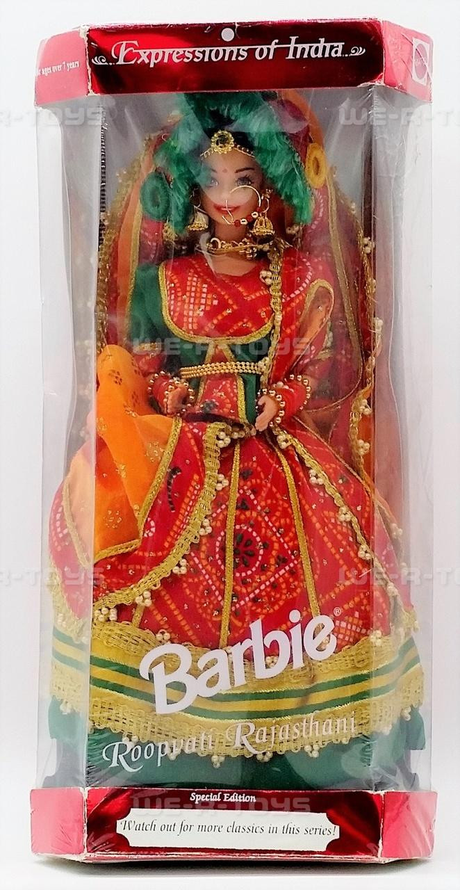 Barbie Expressions of India Special Edition Roopvati Rajasthani LEO Mattel  B - We-R-Toys