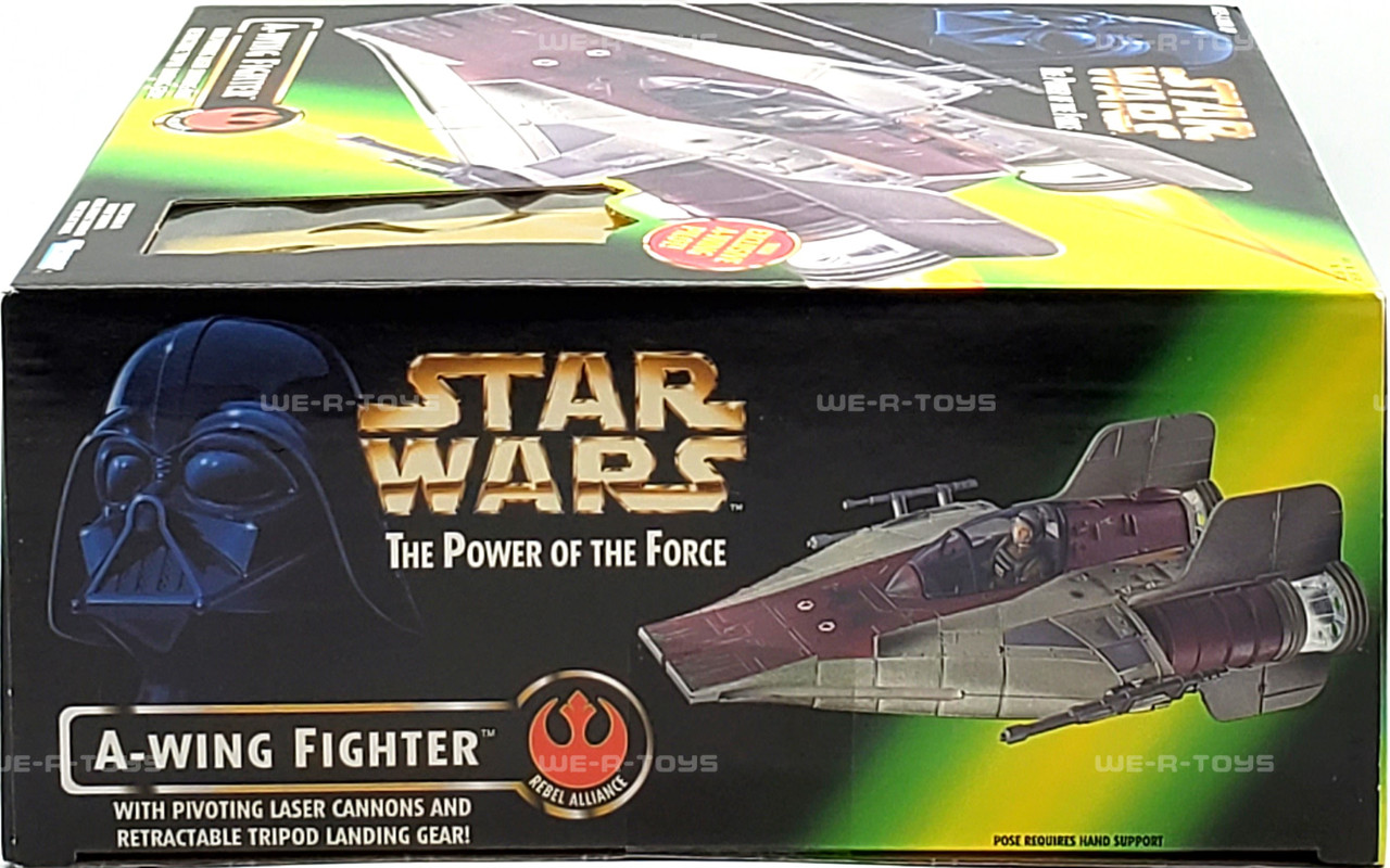 Star Wars Power of the Force A-Wing Fighter with Exclusive