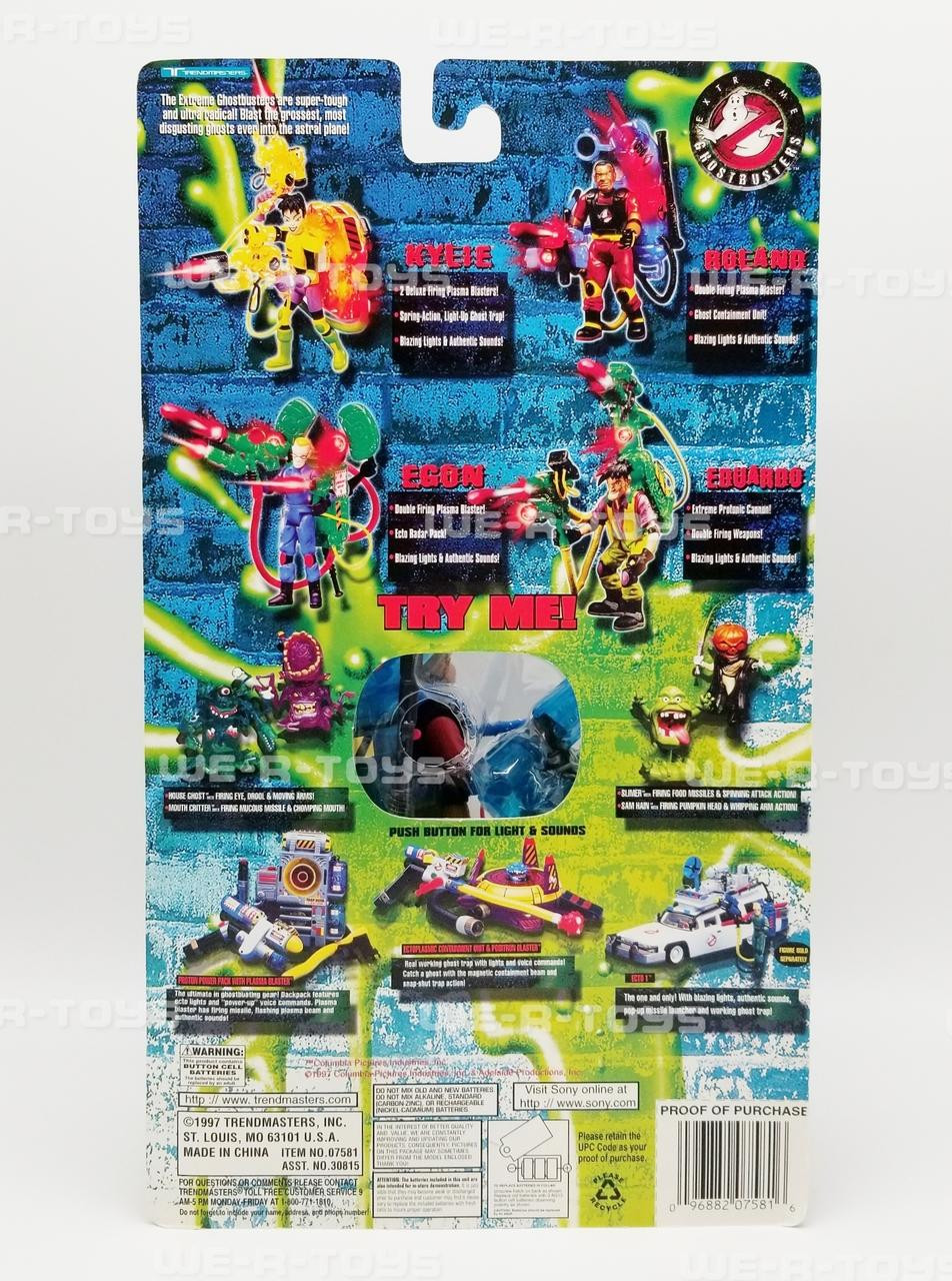 Extreme Ghostbusters Deluxe Roland Action Figure