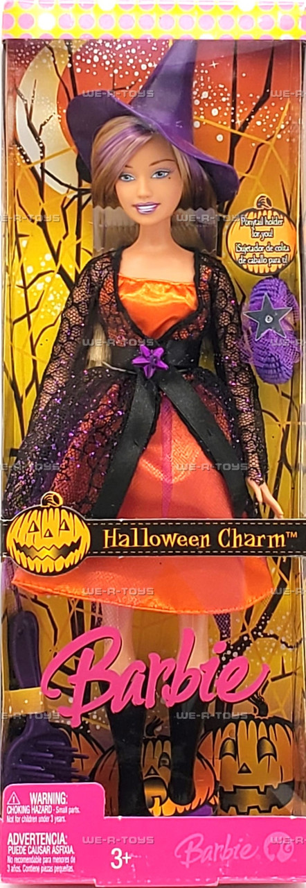Halloween Charm Barbie Doll 2006 Mattel J9203