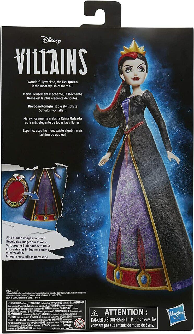 Disney Villains Snow White's Evil Queen Fashion Doll Hasbro #F4538