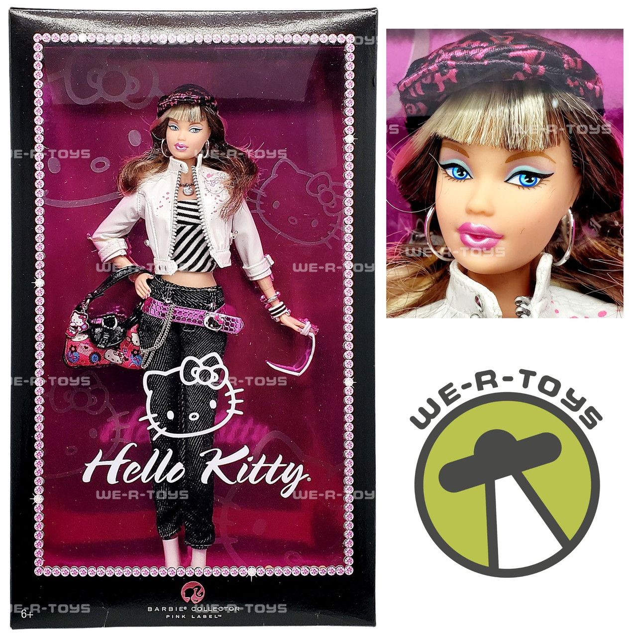 Hello Kitty Barbie Collector Doll 2007 Pink Label Pop Culture