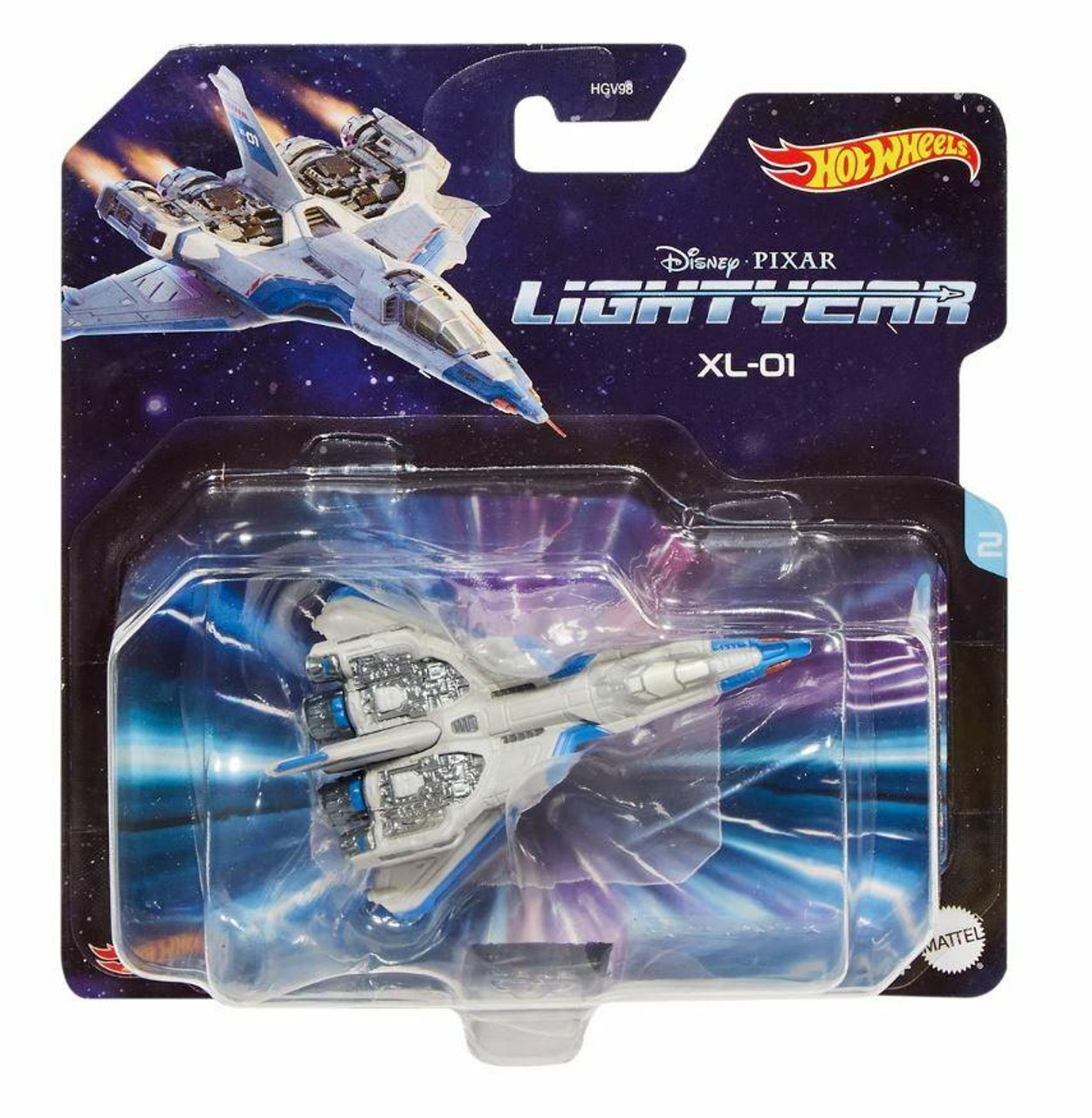 Disney Pixar Lightyear Hot Wheels Starship Vehicle XL-01 Mattel HGV98