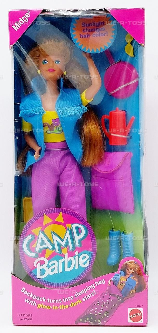 Camp Barbie Midge Doll 1993 Mattel No. 11077 NRFB