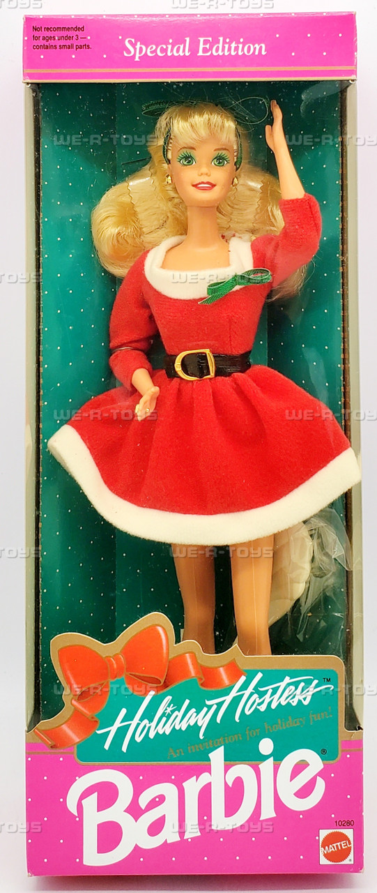 Holiday Hostess Barbie Doll Special Edition 1992 Mattel 10280
