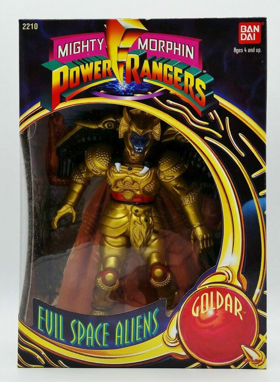 Mighty Morphin Power Rangers Evil Space Aliens Goldar Figure