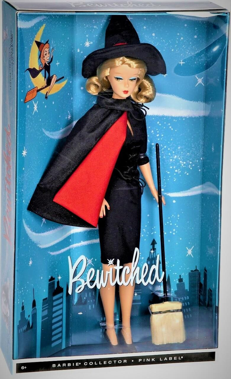 Barbie as Samantha in Bewitched Collector Doll 2010 Pink Label Mattel V0439