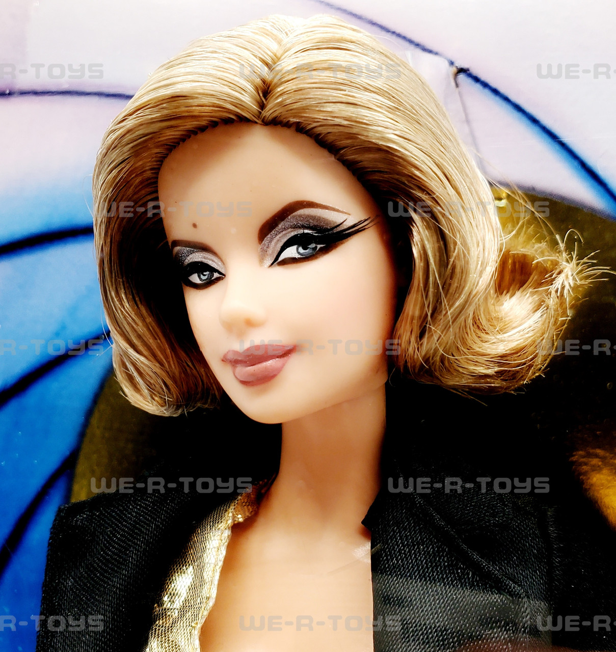 Pussy Galore Barbie Doll James Bond 007 Goldfinger Black Label Mattel R4465