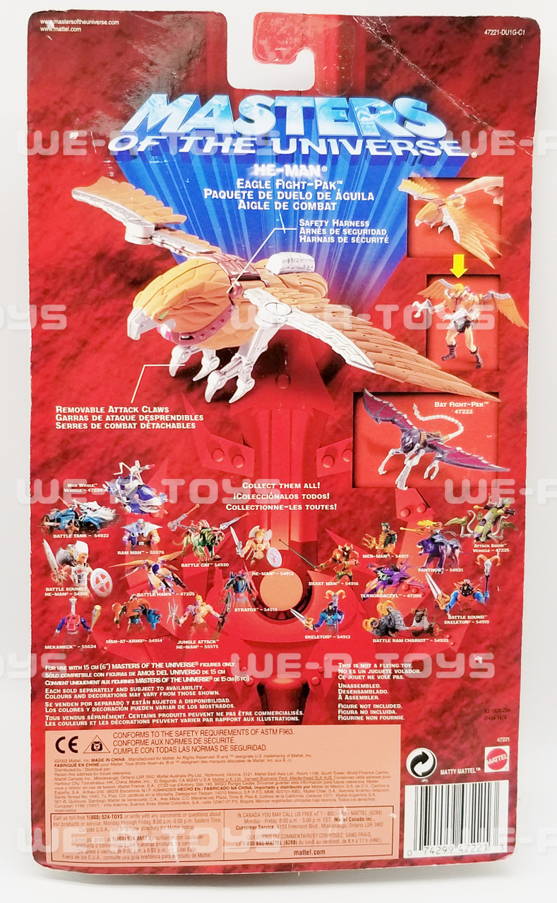 Masters of the Universe He-Man Eagle Flight Pak for Action Figure