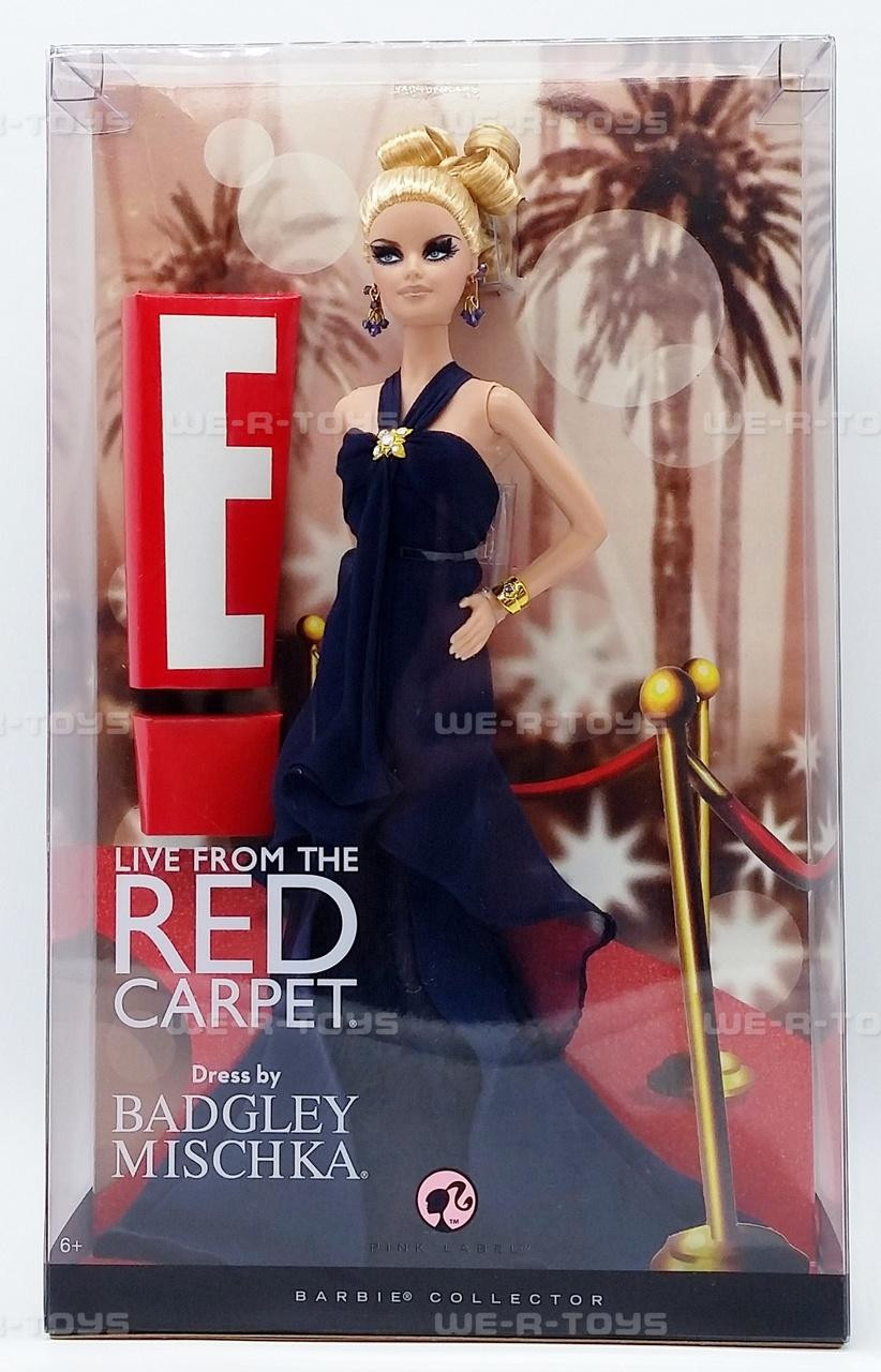 E! Live from the Red Carpet Badgley Mischka Barbie L9593 2007 Mattel NRFB