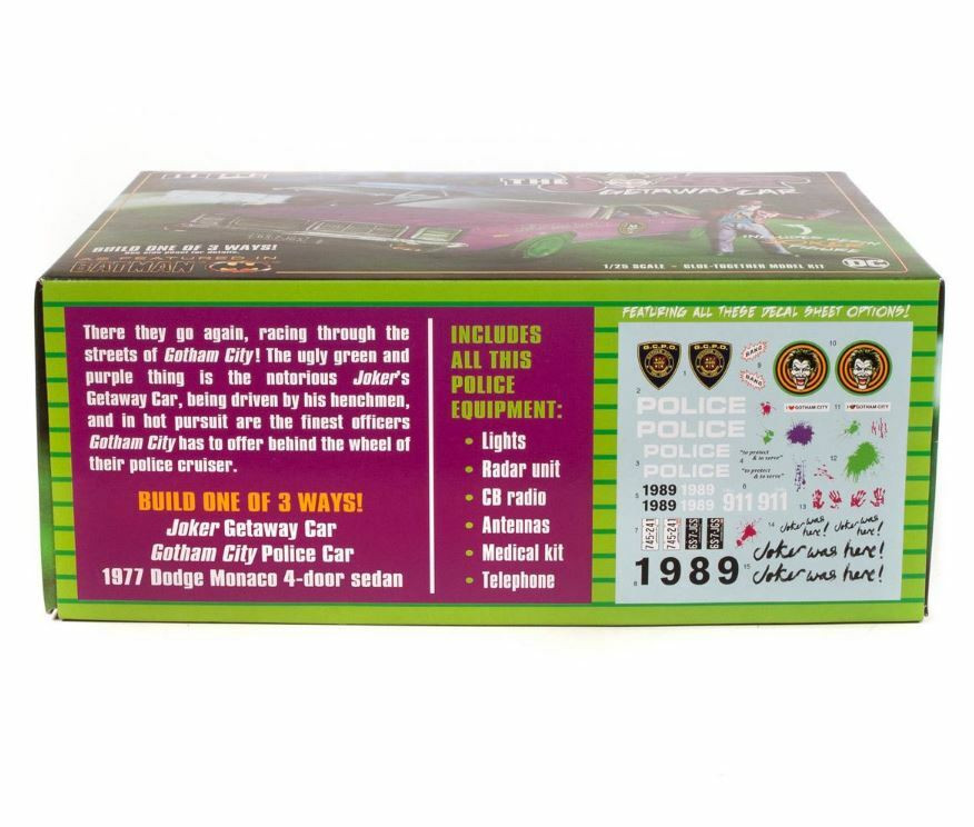 Batman The Joker Getaway Car 1:25 Scale Model Kit MPC Round 2