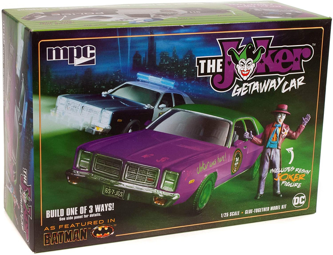 Batman The Joker Getaway Car 1:25 Scale Model Kit MPC Round 2