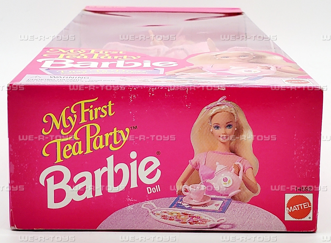 My First Tea Party Barbie Doll 1995 Mattel 14592 - We-R-Toys