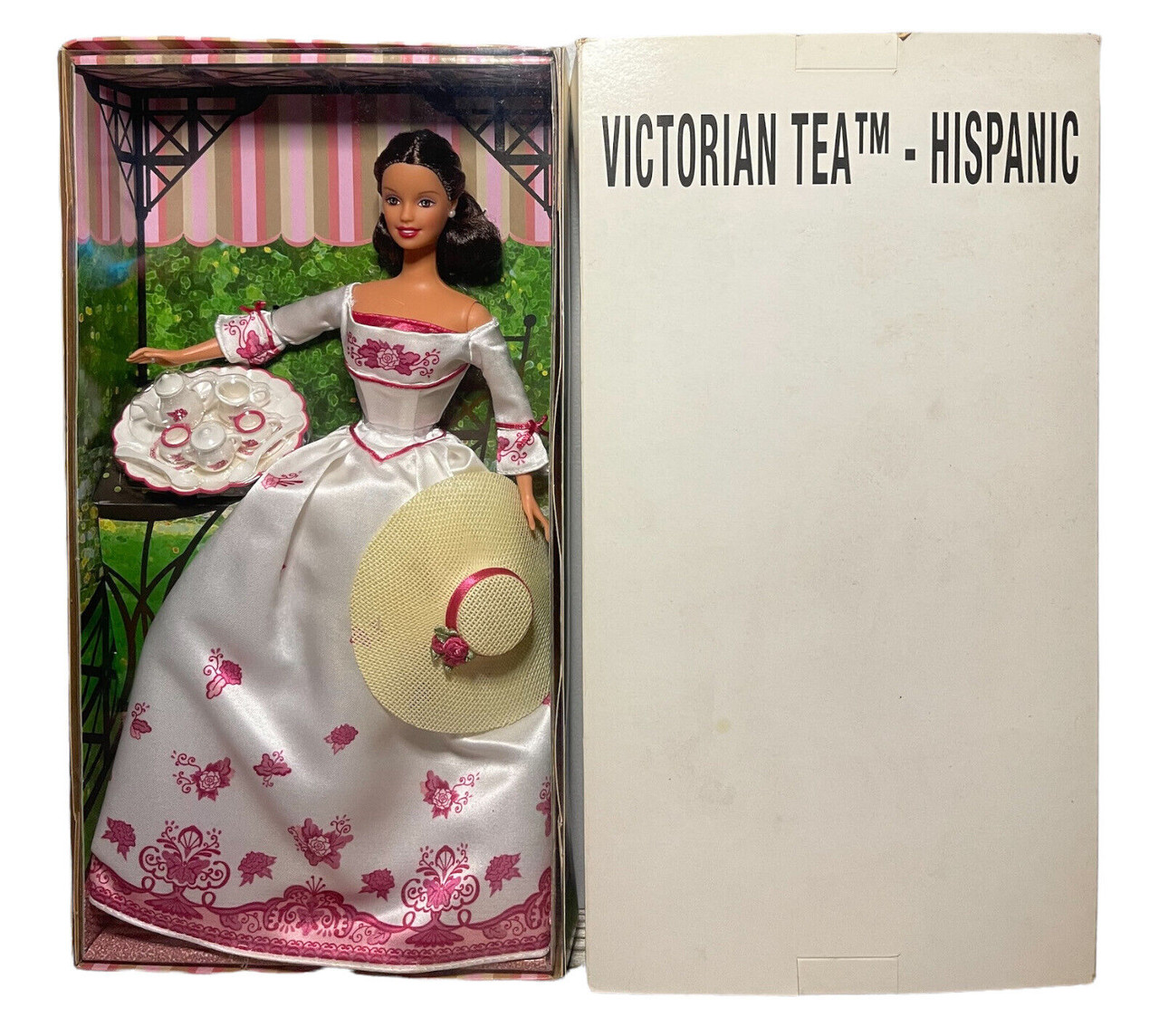 Victorian Tea Hispanic Barbie Doll 2002 Mattel #B0788