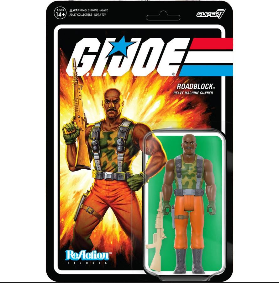 G.I. Joe Roadblock Heavy Machine Gunner 3.75