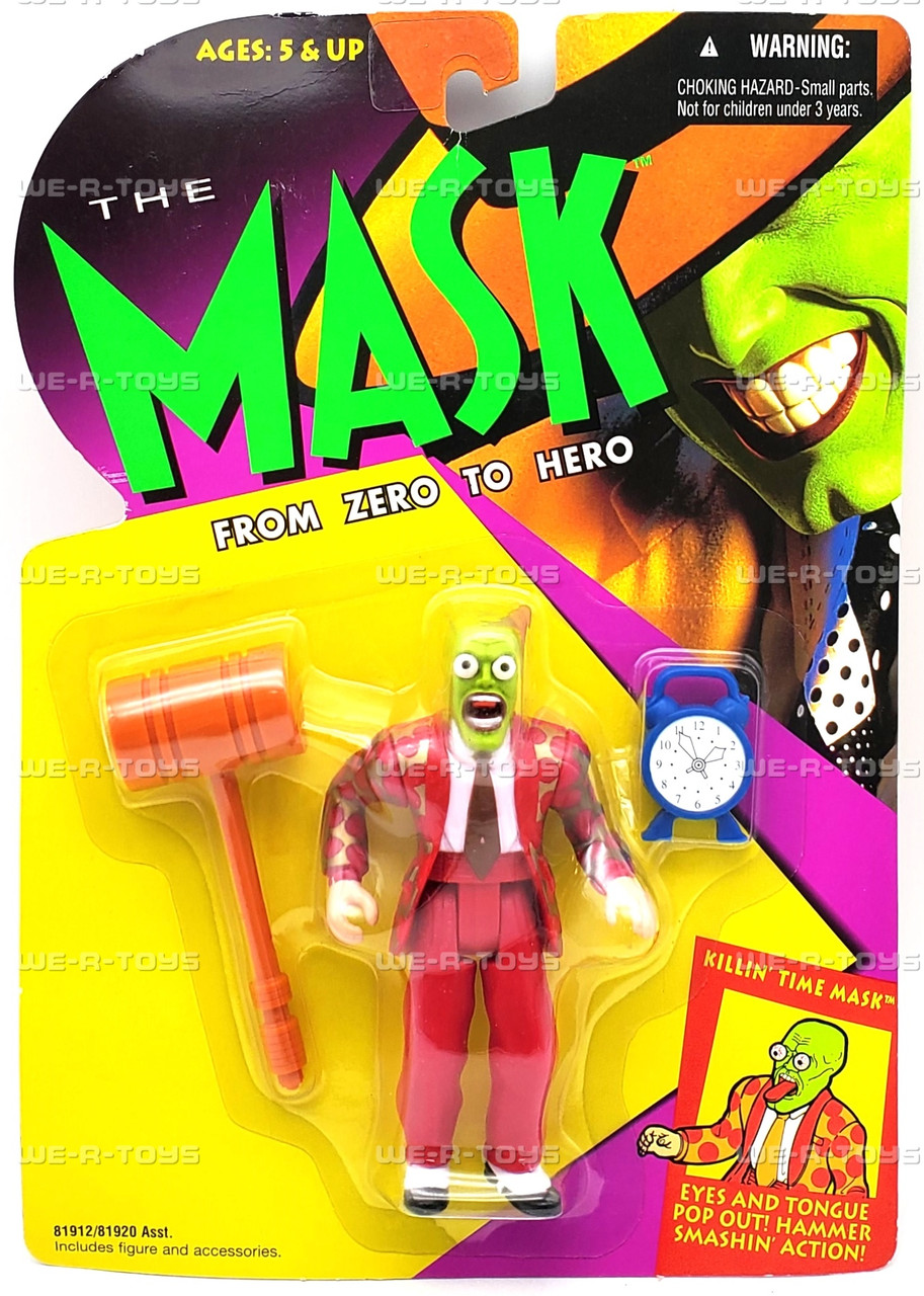 The Mask Zero to Hero Killin Time Mask Action Figure 1995 Kenner