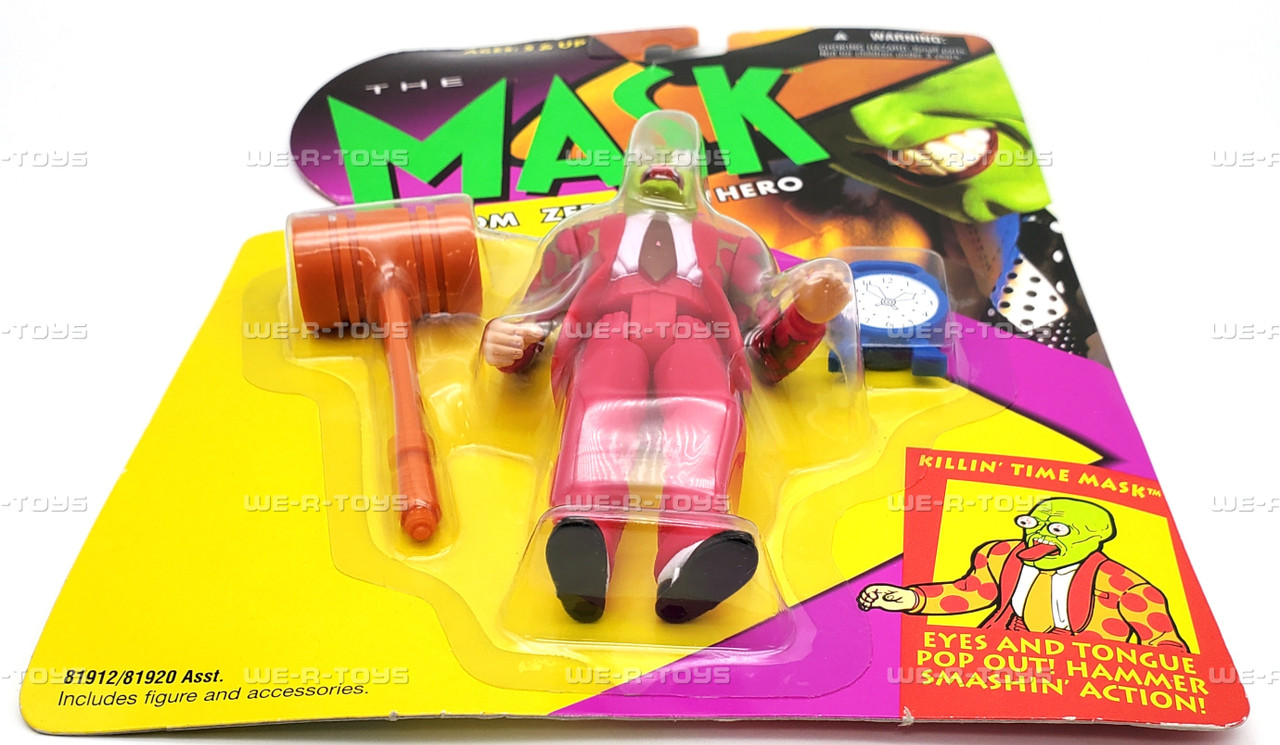 The Mask Zero to Hero Killin Time Mask Action Figure 1995 Kenner