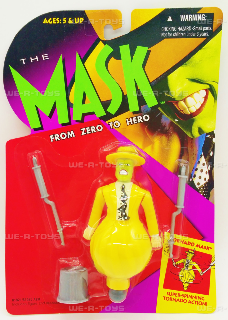 The Mask Zero to Hero Tornado Mask Action Figure 81921 Kenner 1995