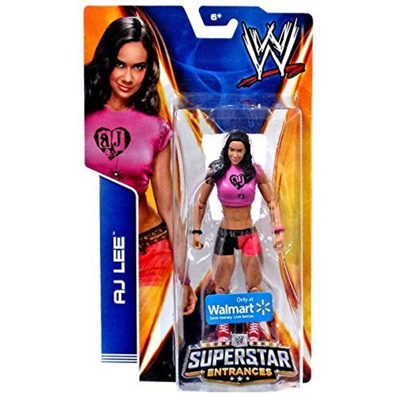 aj lee wwe figure