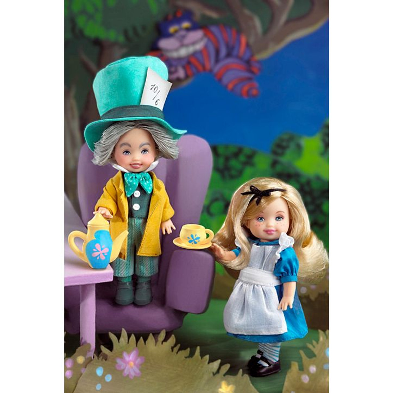 2002 Alice and the Mad Hatter Kelly & Tommy Barbie (57577)