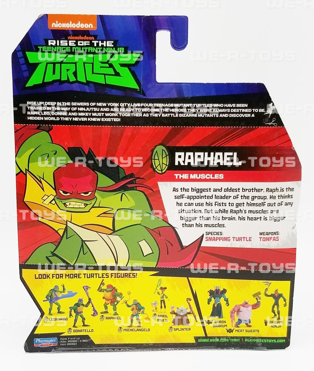ライズ太郎 TMNT Rise of Teenage Mutant Ninja Turtles Raphael Action Figure