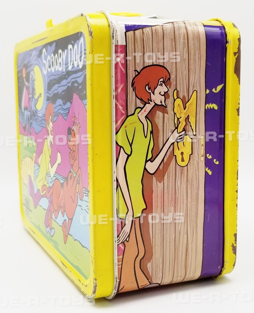 Vintage 1973 Hanna Barbera Scooby Doo Lunch Box with Thermos, Plus '98  Velma Jeep Wrangler, Retro Cartoon TV Show Collectibles, Decor