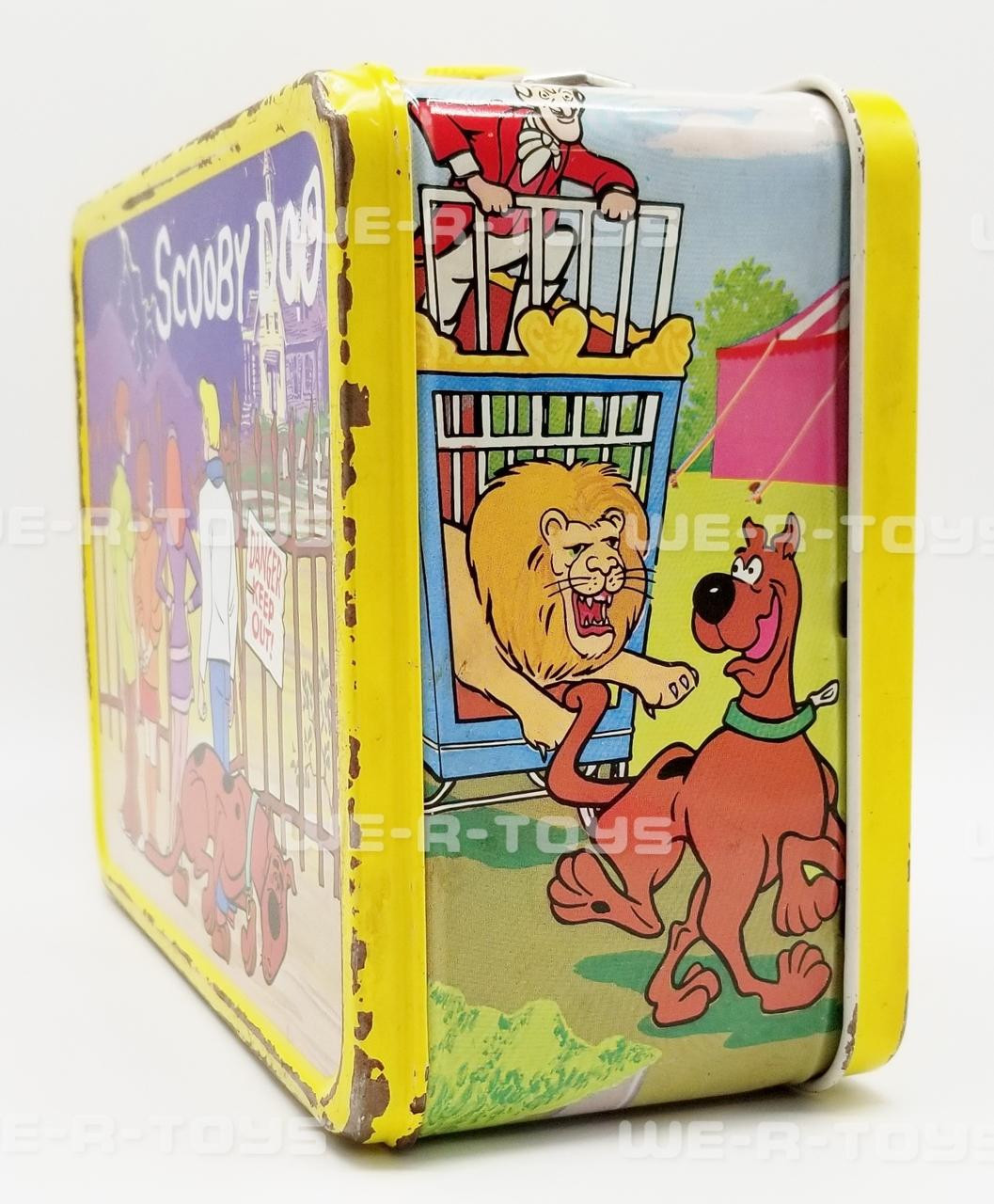 Scooby Doo Lunch Box Small Mini Tin w/Tag - Cartoon Network - Hanna Barbera  WB