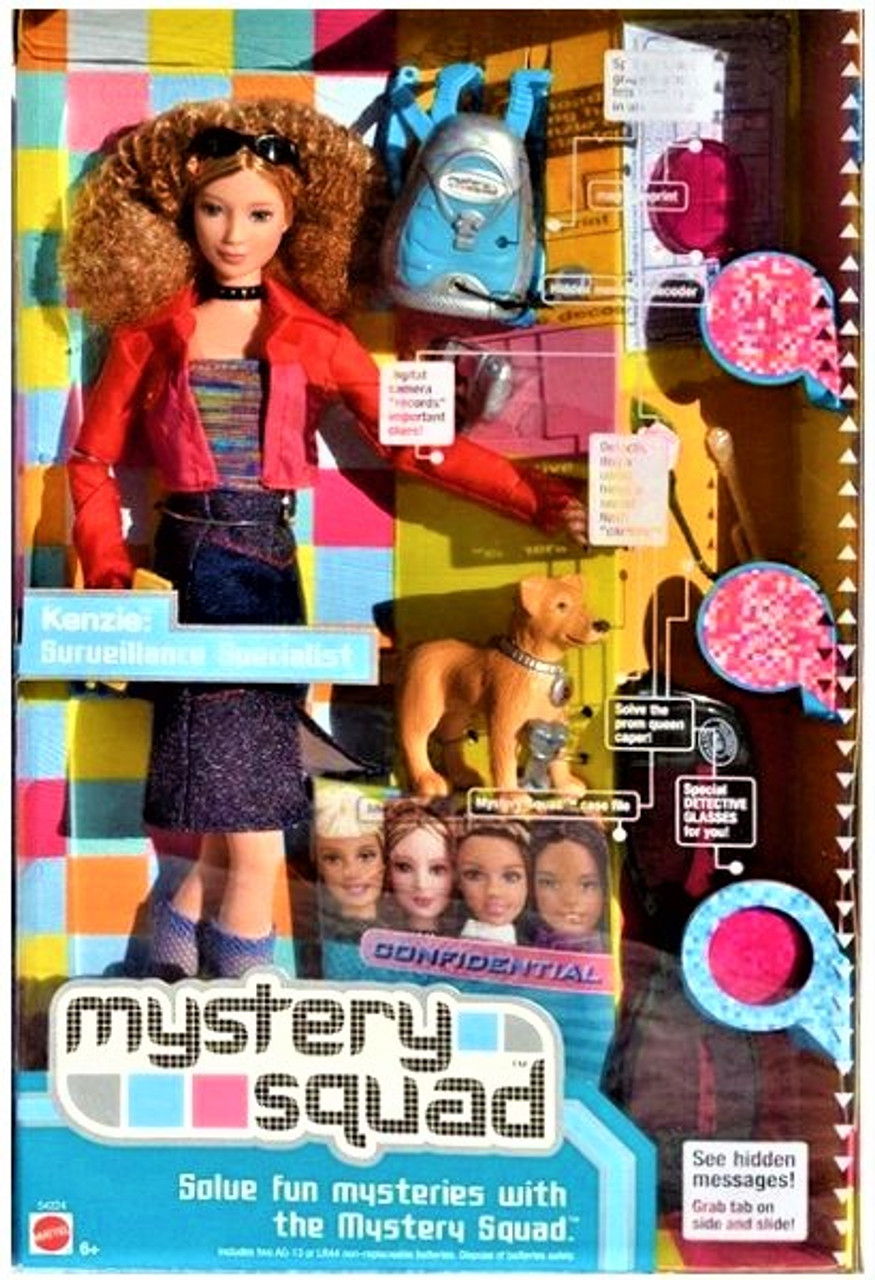 Barbie Mystery Squad Kenzie Surveillance Specialist Mattel #54224