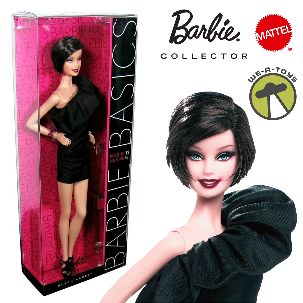 Barbie Basics Doll Model No. 13 Collection 1.5 Black Label