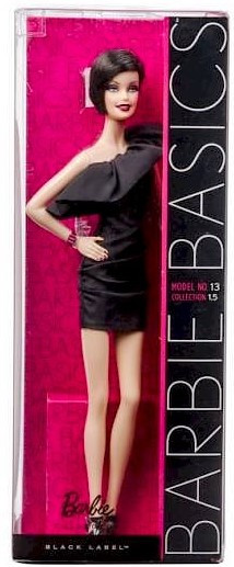 Barbie Basics Doll Model No. 13 Collection 1.5 Black Label