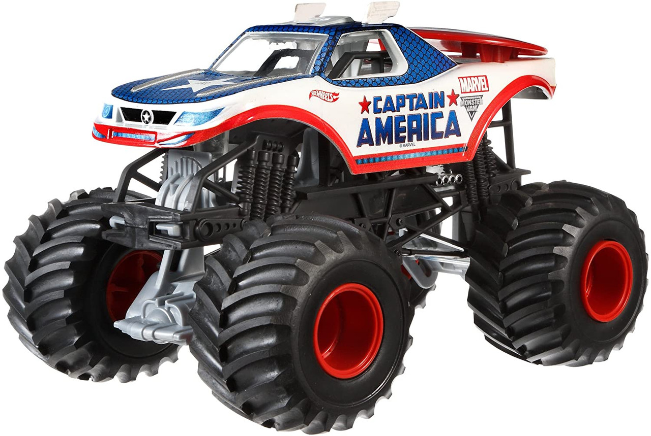 captain america monster truck toy