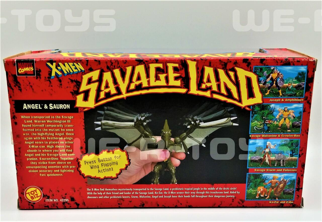 Marvel's X-Men Savage Land Series Angel & Sauron Action Figure Set