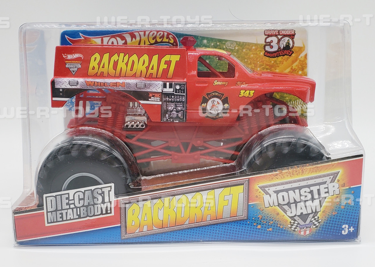 Backdraft monster hot sale truck toy