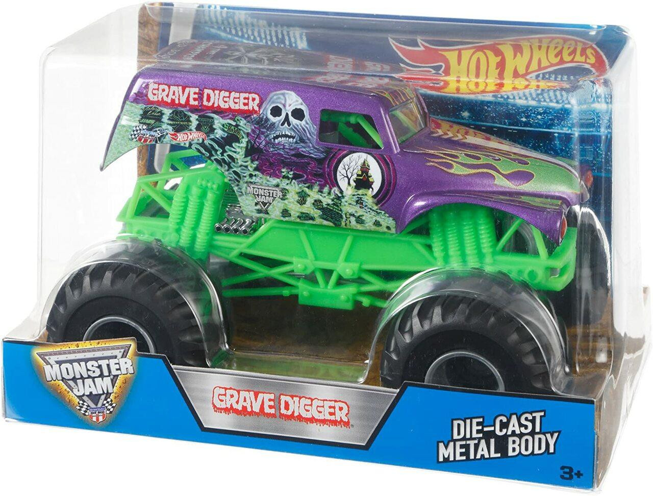 hot wheels monster jam grave digger truck